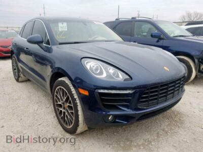 2016 Porsche MACAN Macan S, синий — VIN WP1AB2A56GLB52845, Copart