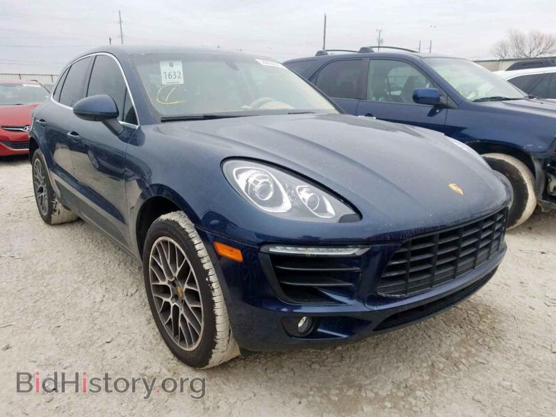 2016 Porsche MACAN Macan S (VIN WP1AB2A56GLB52845) — фото 1 из 10, Copart, повреждение: задняя часть