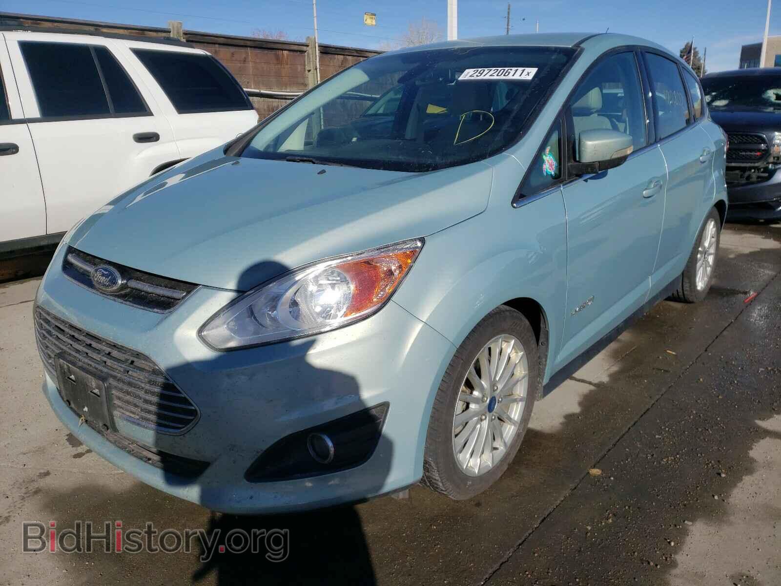 2013 FORD CMAX - VIN: 1FADP5BU8DL519396 - Фото 2