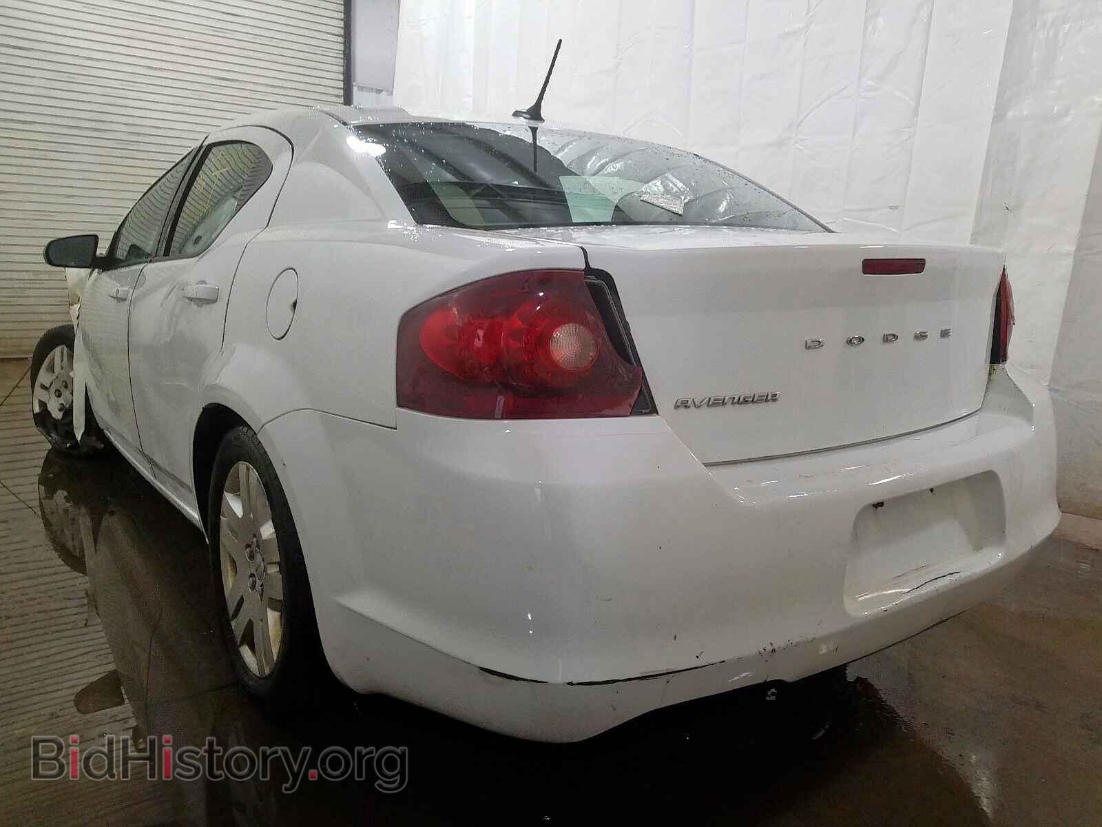 2014 DODGE AVENGER - VIN: 1C3CDZAB1EN215987 - Фото 3