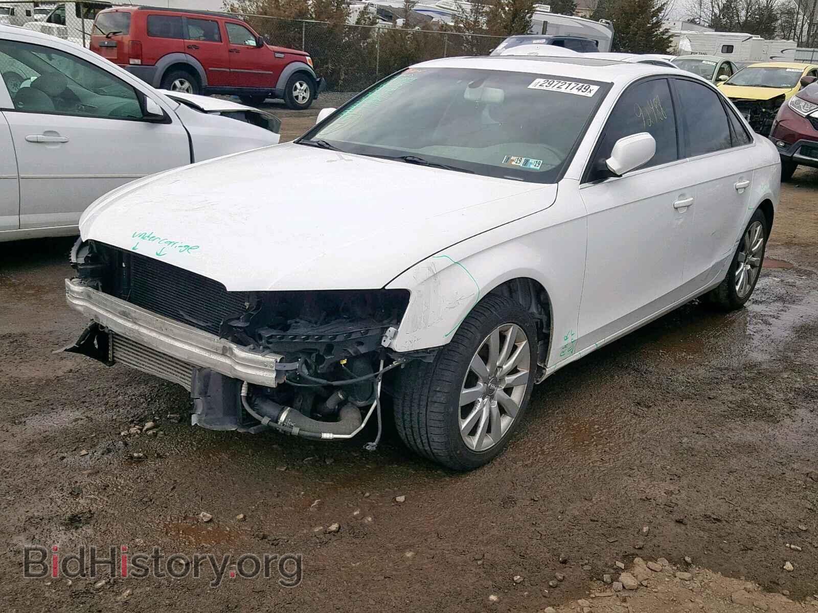 2012 AUDI A4 - VIN: WAUBFAFL8CN006499 - Photo 2