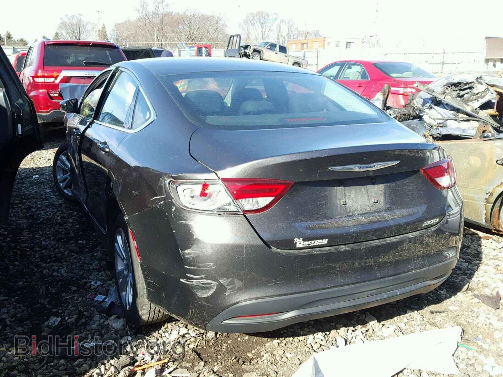 2016 CHRYSLER 200 - VIN: 1C3CCCFB5GN186408 - Фото 3