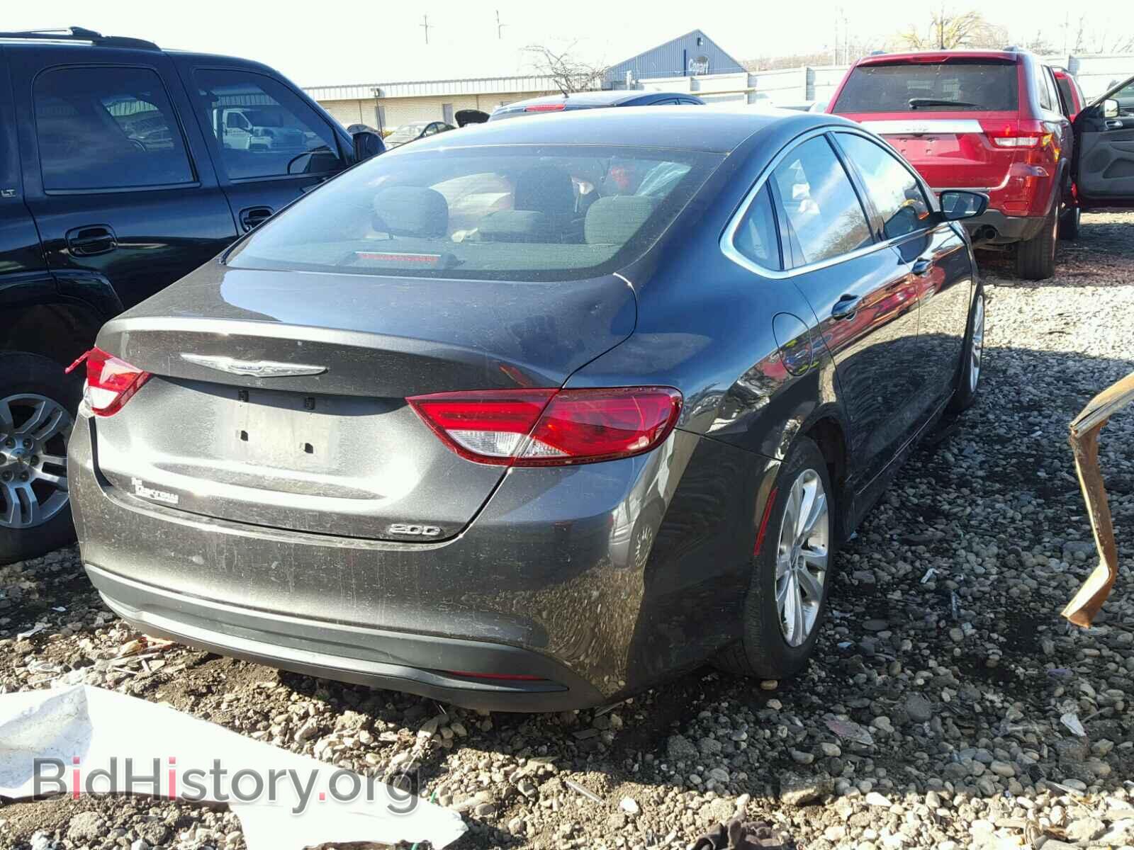 2016 CHRYSLER 200 - VIN: 1C3CCCFB5GN186408 - Фото 4