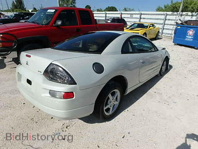 2002 MITSUBISHI ECLIPSE - VIN: 4A3AC34G02E015895 - Фото 4