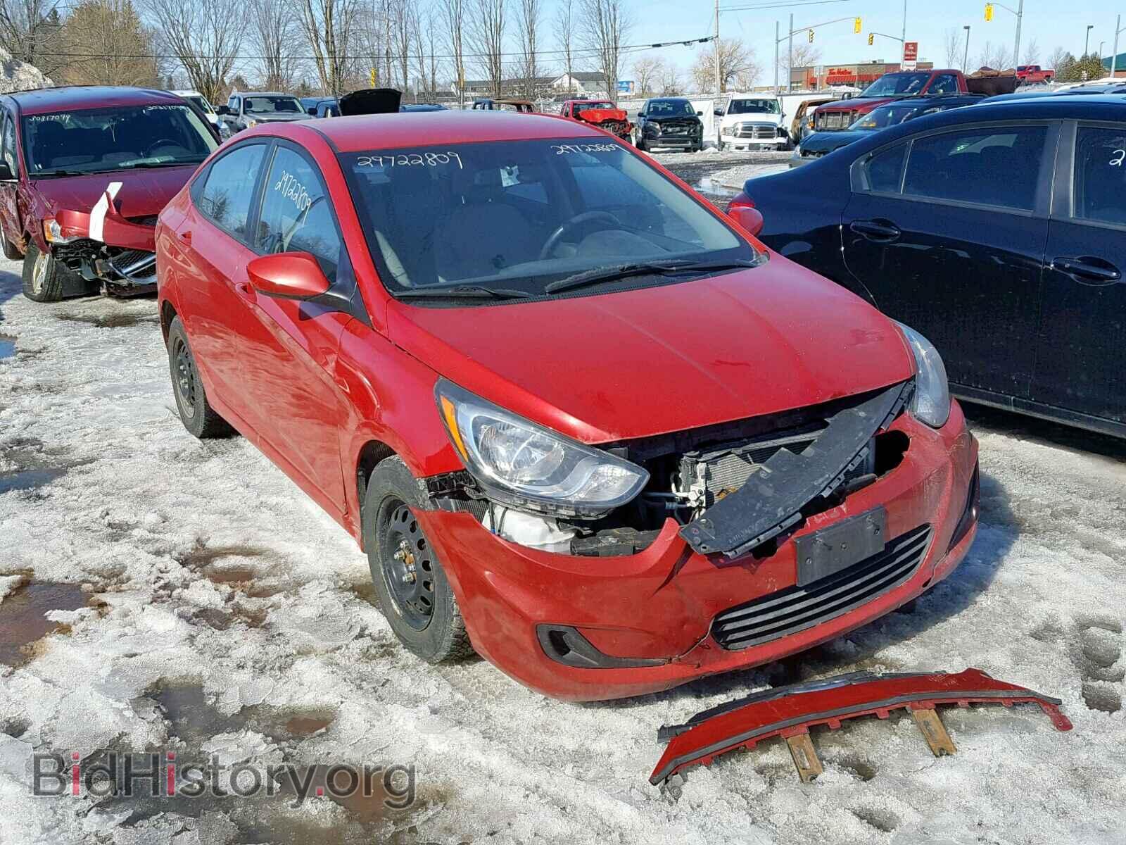 Photo KMHCT4AE2CU143059 - HYUNDAI ACCENT 2012