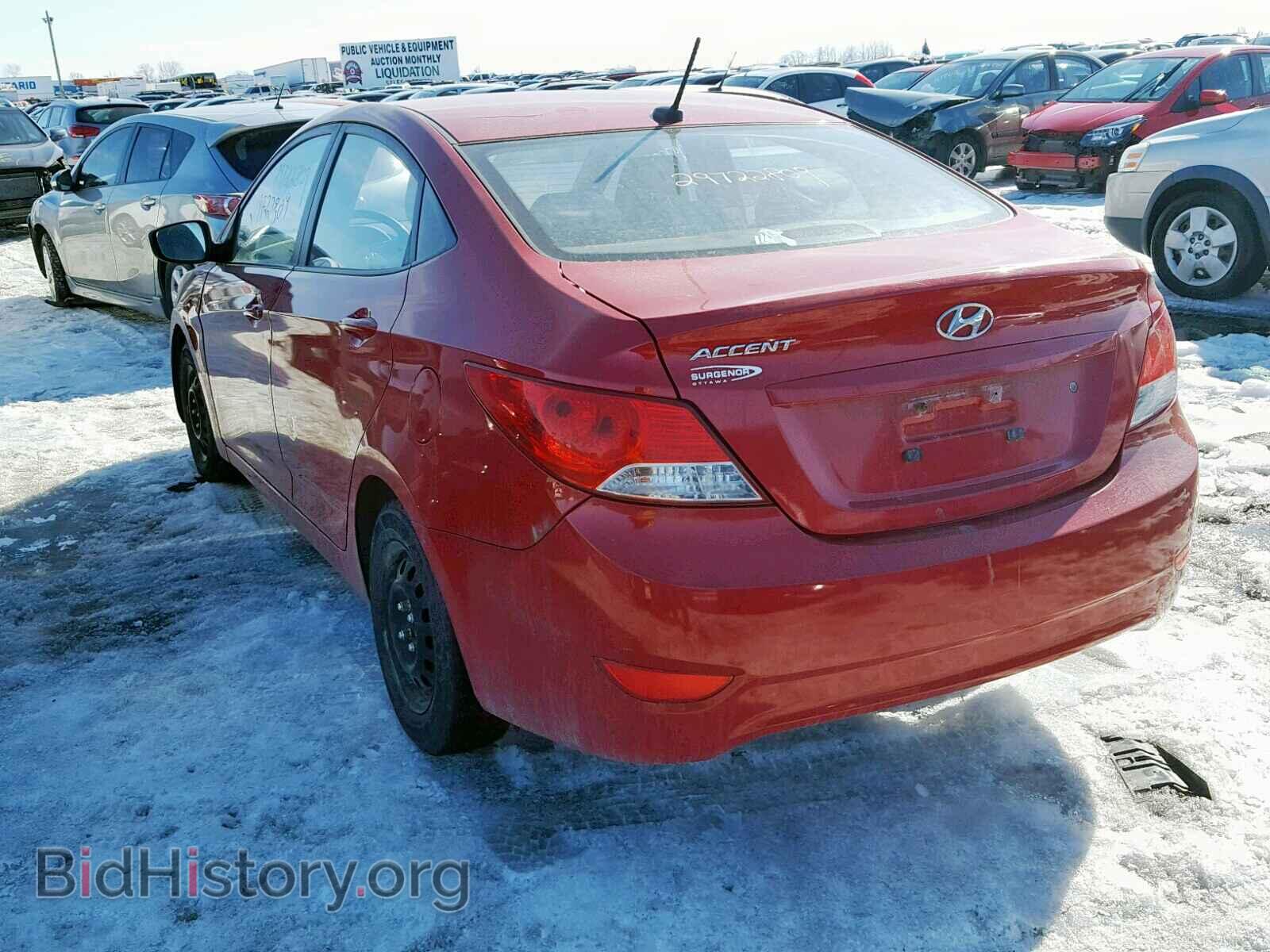 2012 HYUNDAI ACCENT - VIN: KMHCT4AE2CU143059 - Фото 3