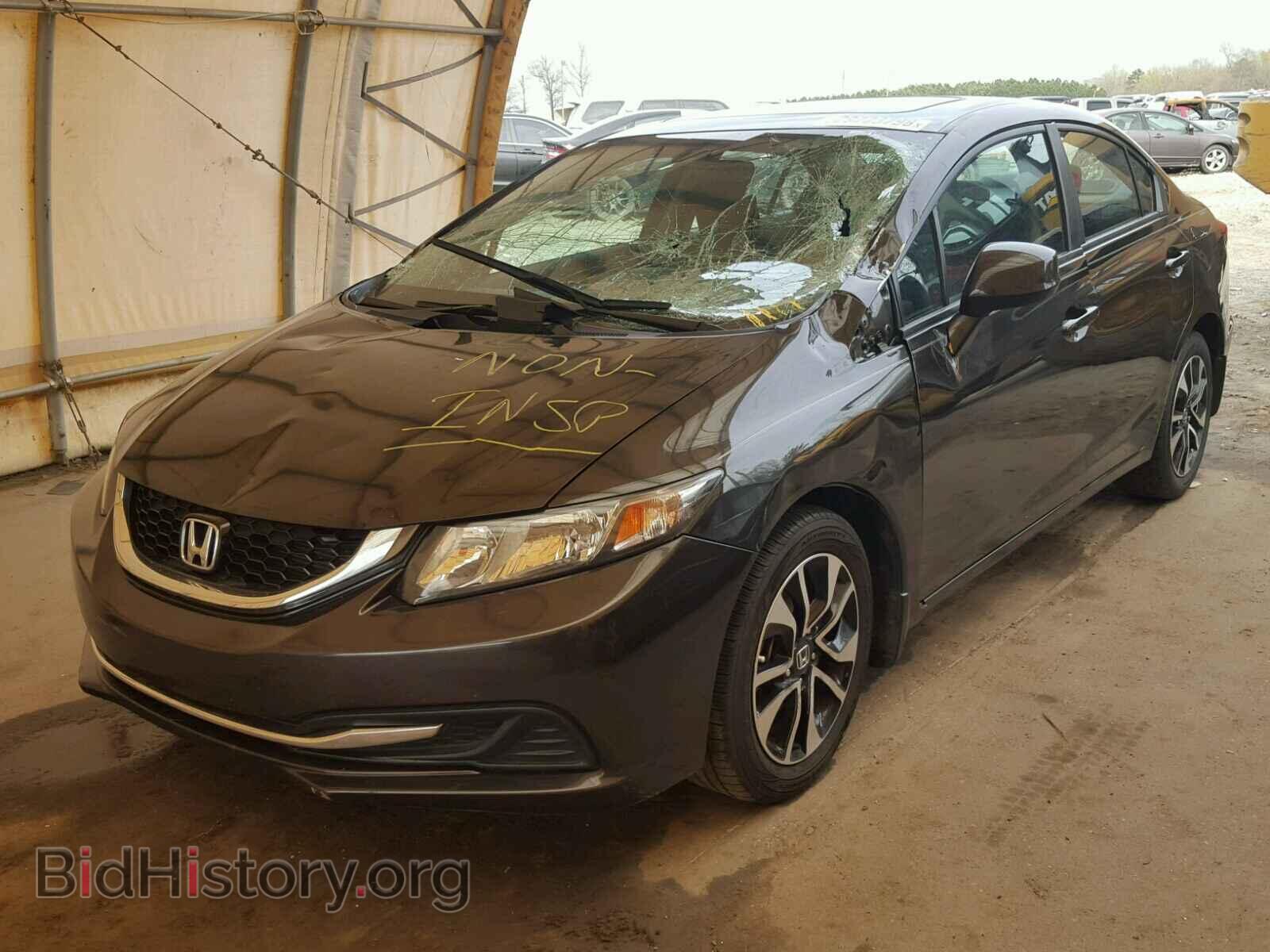2013 HONDA CIVIC - VIN: 2HGFB2F81DH542191 - Фото 2