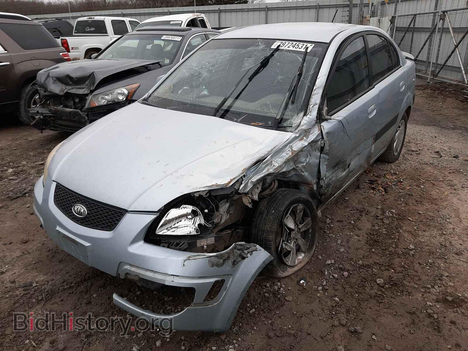 2009 KIA RIO - VIN: KNADE223996485610 - Фото 2