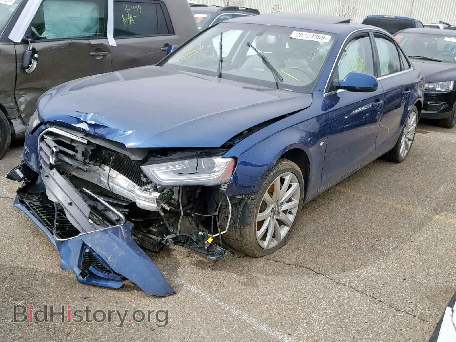 2013 AUDI A4 - VIN: WAUFFAFL2DN013614 - Photo 2