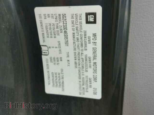 2006 SATURN VUE - VIN: 5GZCZ33D46S857601 - Фото 10
