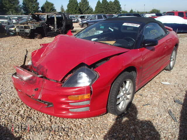 2001 MITSUBISHI ECLIPSE - VIN: 4A3AE55H71E001634 - Photo 2