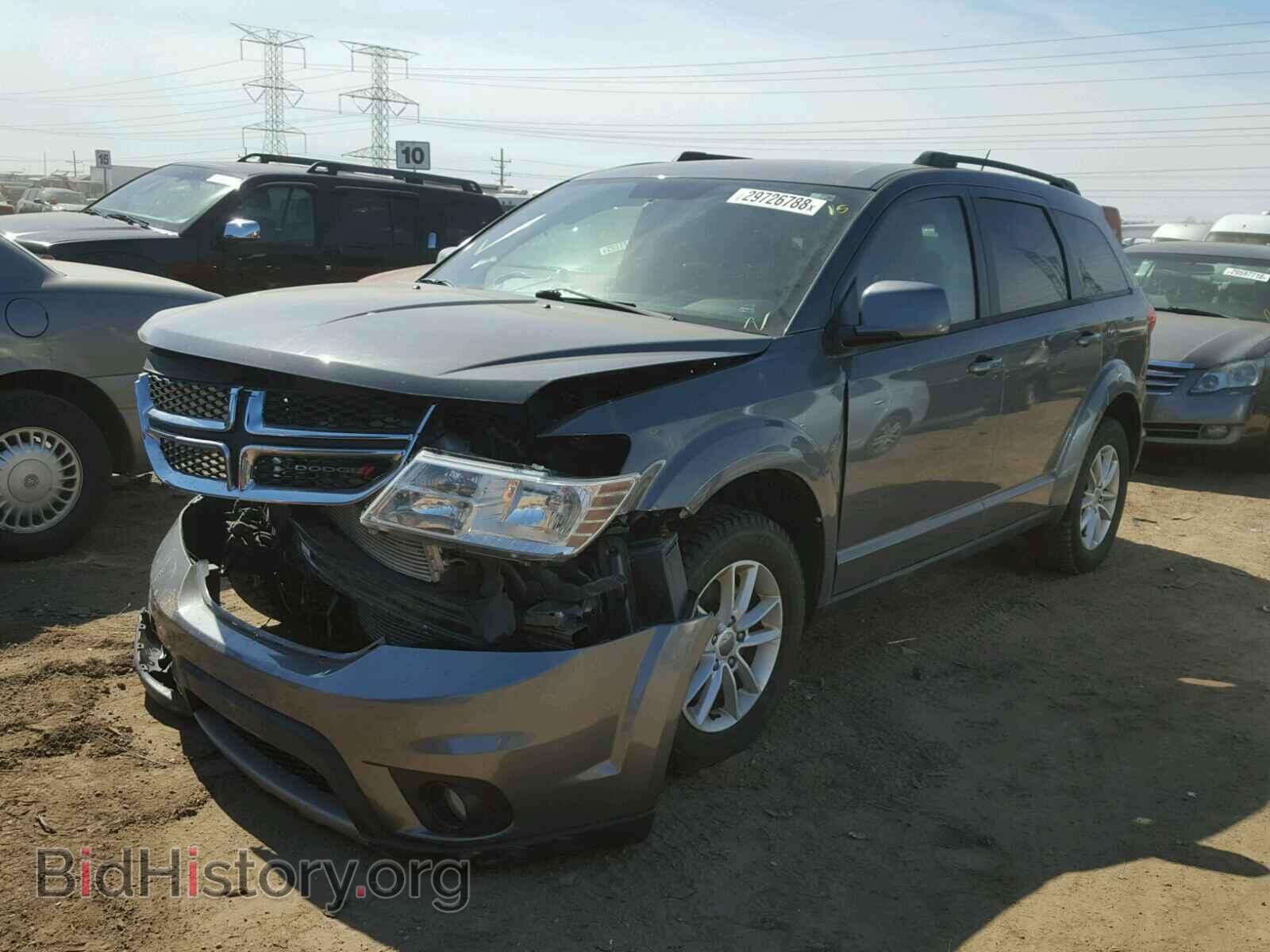 2013 DODGE JOURNEY - VIN: 3C4PDCBB7DT556737 - Фото 2