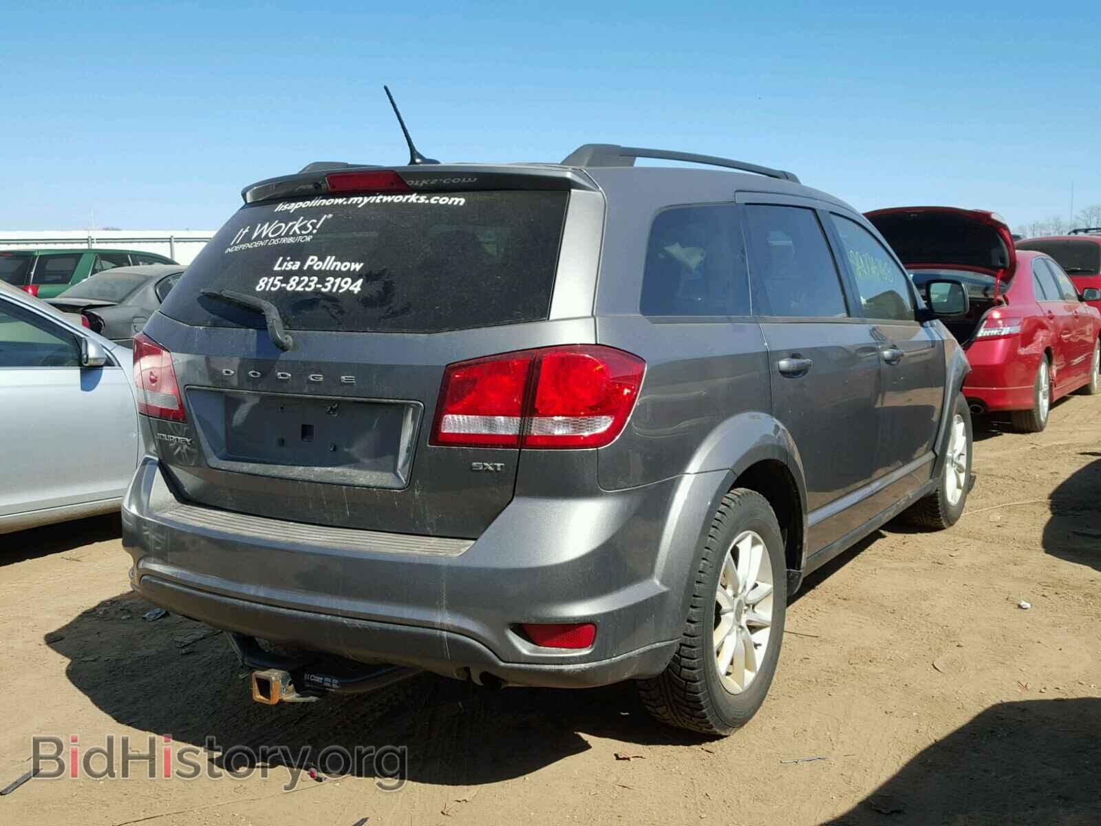 2013 DODGE JOURNEY - VIN: 3C4PDCBB7DT556737 - Фото 4