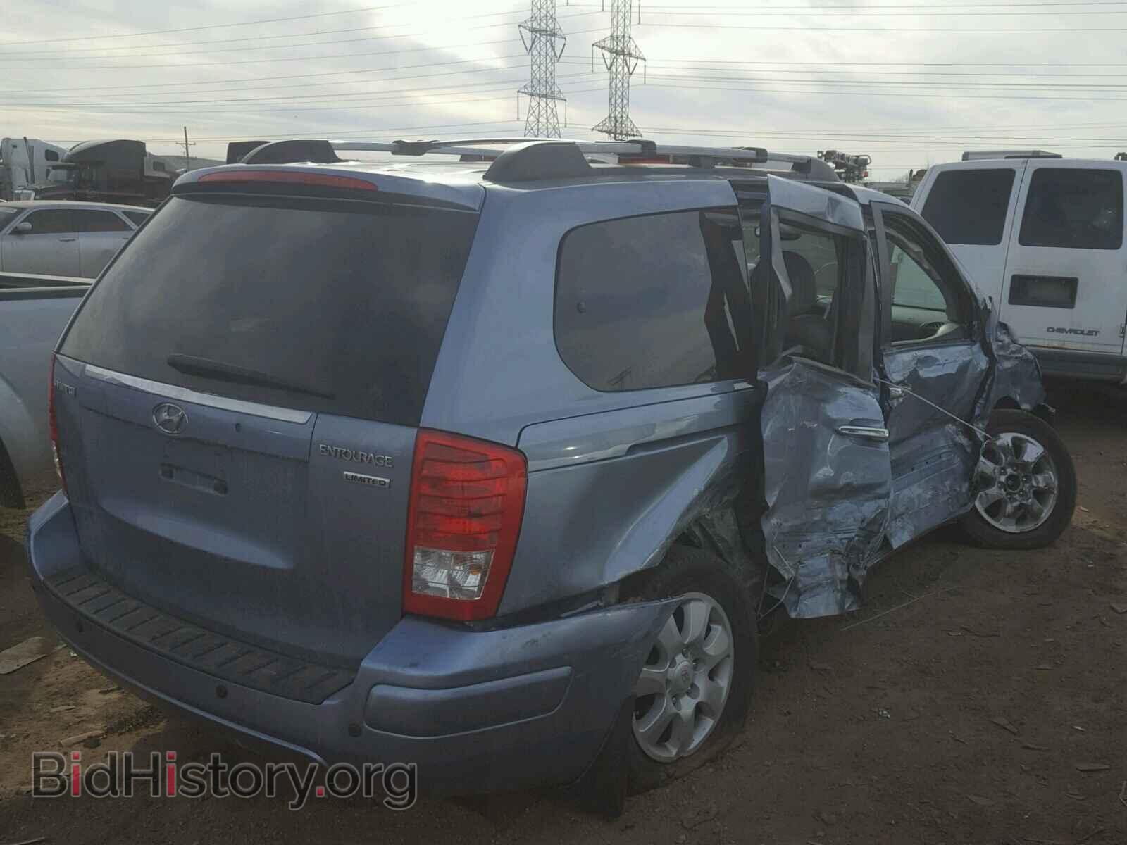 2007 HYUNDAI ENTOURAGE - VIN: KNDMC233076017236 - Фото 4