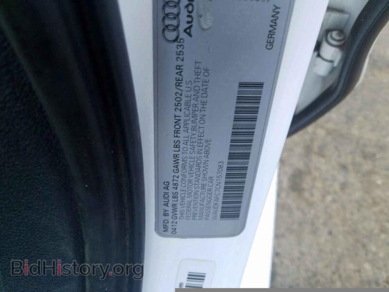 2012 Audi A6 (VIN WAUDFAFC7CN157083) — фото 10 из 10