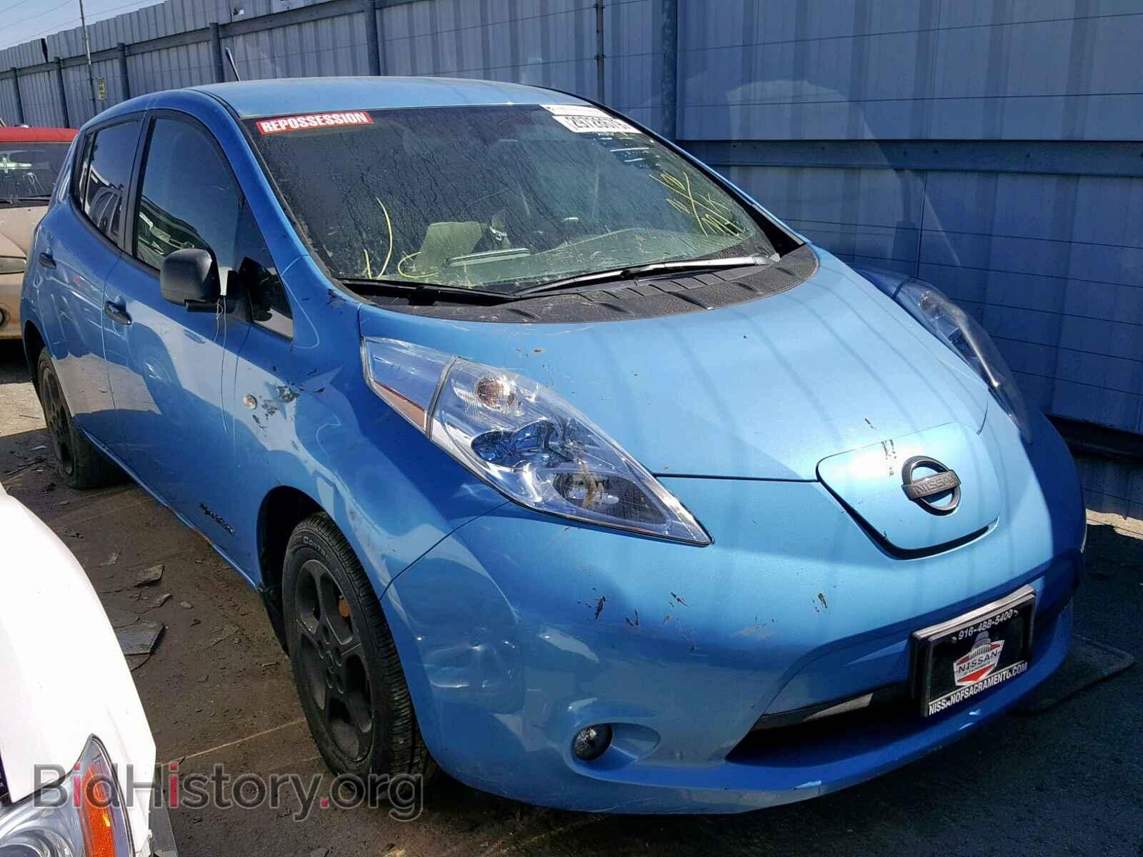 Фотография JN1AZ0CP3CT026245 - NISSAN LEAF 2012