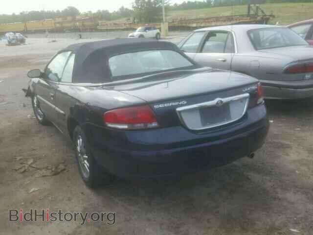 2002 CHRYSLER SEBRING - VIN: 1C3EL65R52N315524 - Фото 3