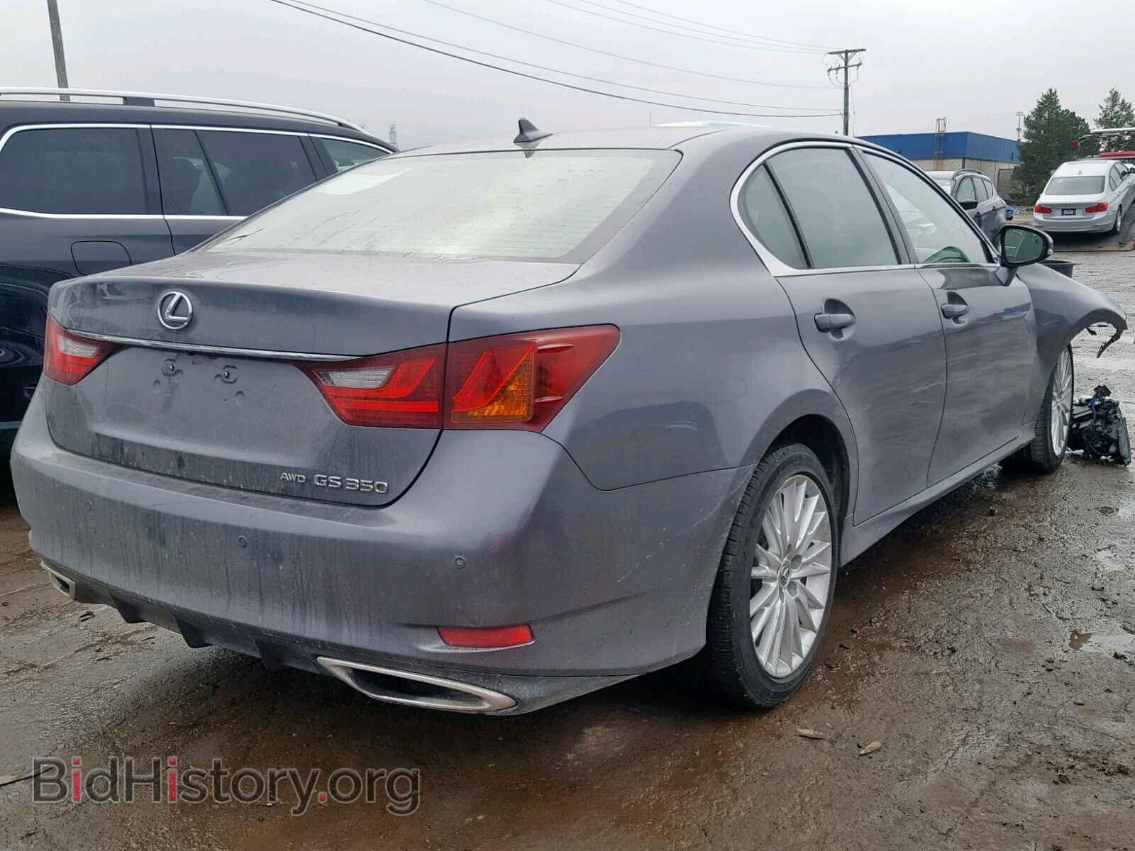 2013 LEXUS GS350 - VIN: JTHCE1BL8D5003358 - Фото 4