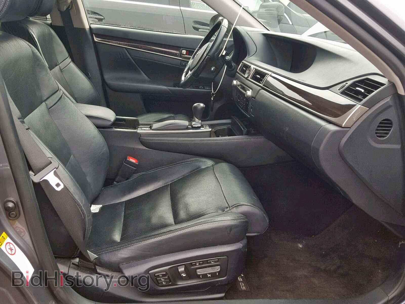 2013 LEXUS GS350 - VIN: JTHCE1BL8D5003358 - Фото 5