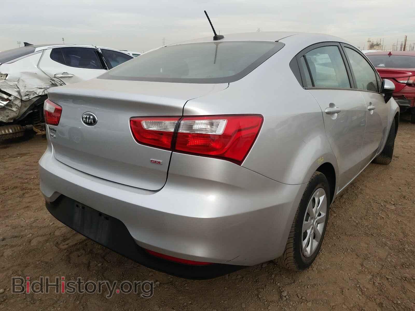 2017 KIA RIO - VIN: KNADM4A34H6044465 - Фото 4
