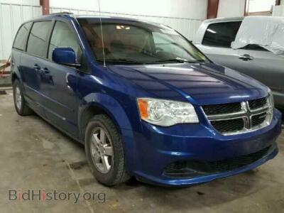 2011 Dodge CARAVAN Grand Cara, синий — VIN 2D4RN3DG4BR682653, Copart