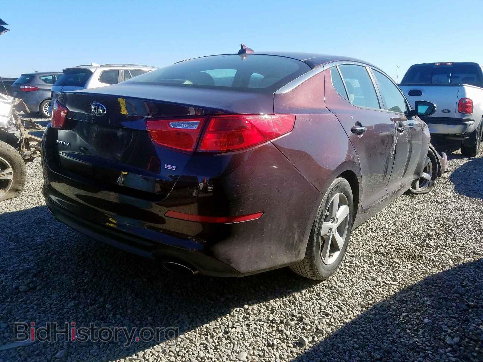 2014 KIA OPTIMA - VIN: 5XXGM4A72EG344490 - Фото 4