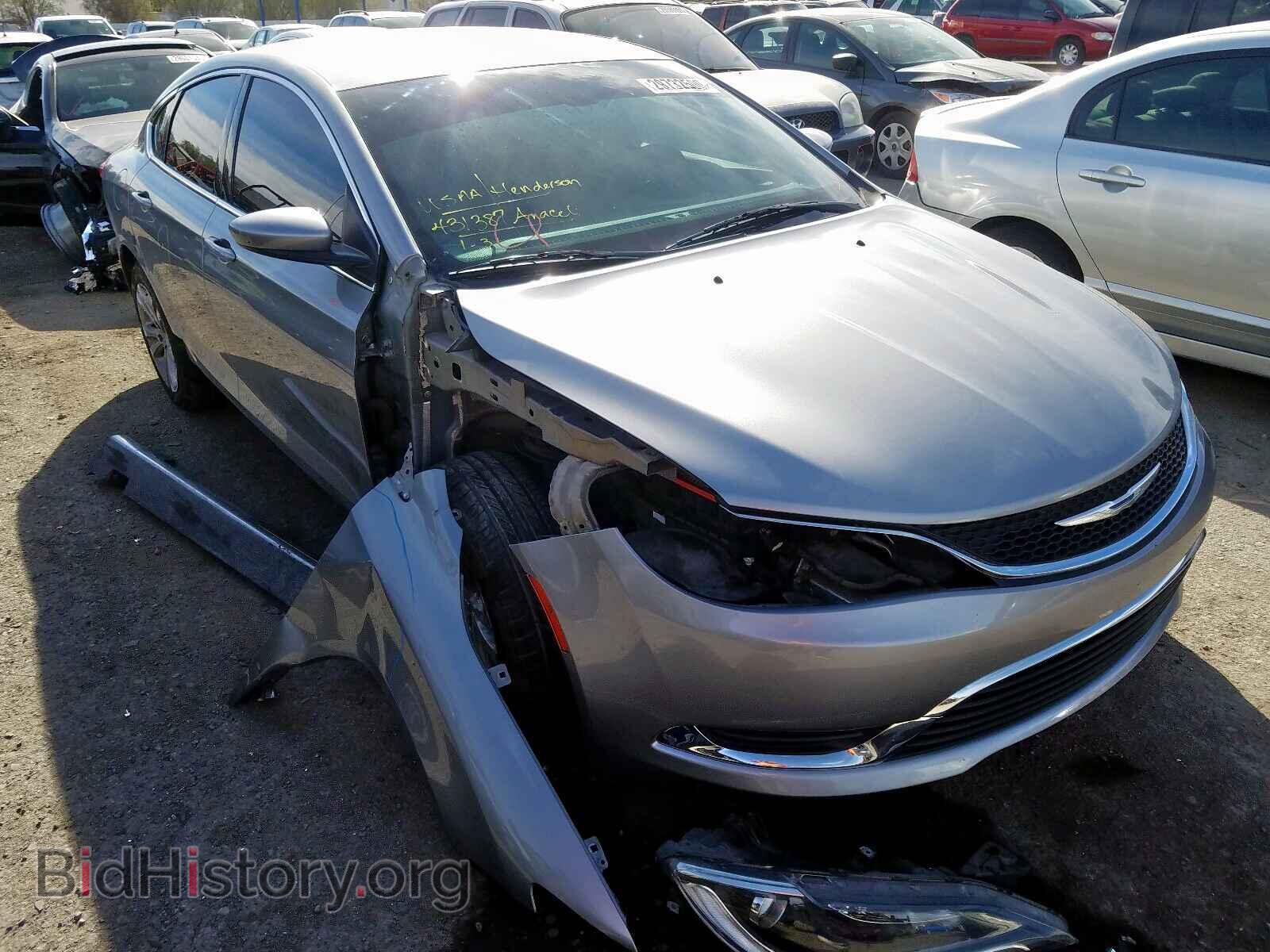 Photo 1C3CCCAB3FN563906 - CHRYSLER 200 2015