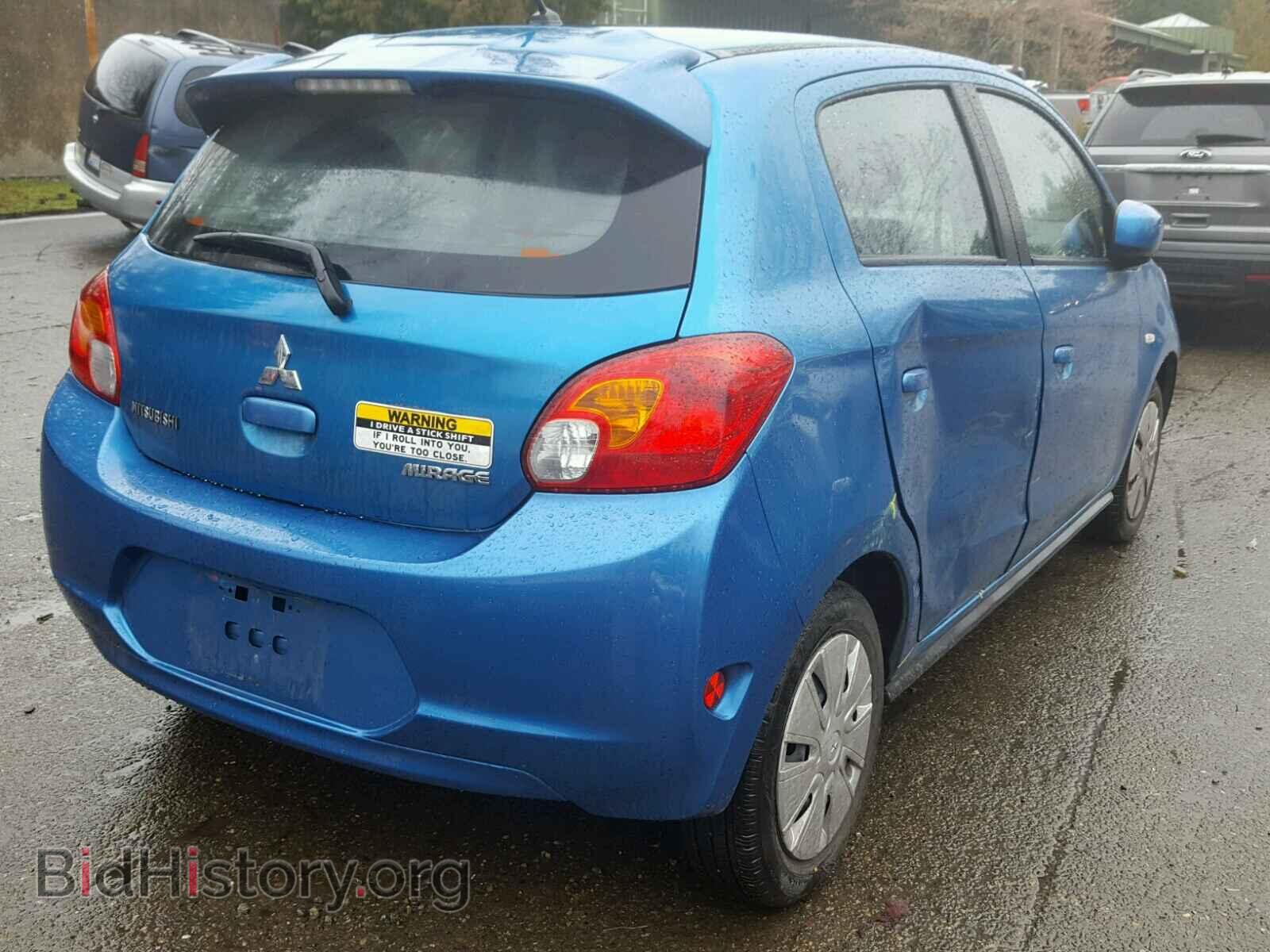 2015 MITSUBISHI MIRAGE - VIN: ML32A3HJ8FH052770 - Фото 4