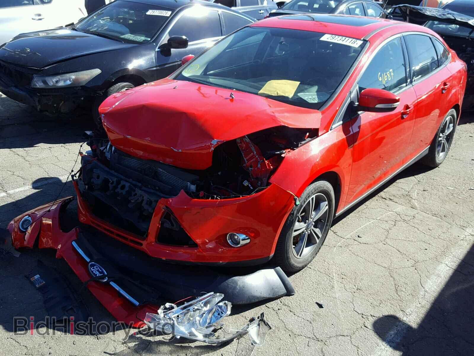 2014 FORD FOCUS - VIN: 1FADP3F26EL447368 - Фото 2