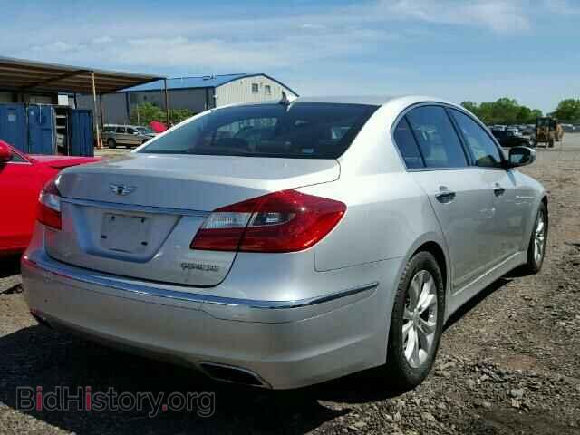 2012 HYUNDAI GENESIS - VIN: KMHGC4DD8CU163384 - Фото 4