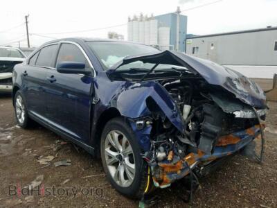 2011 Ford TAURUS Taurus SEL, blue — VIN 1FAHP2EW6BG108730, Copart