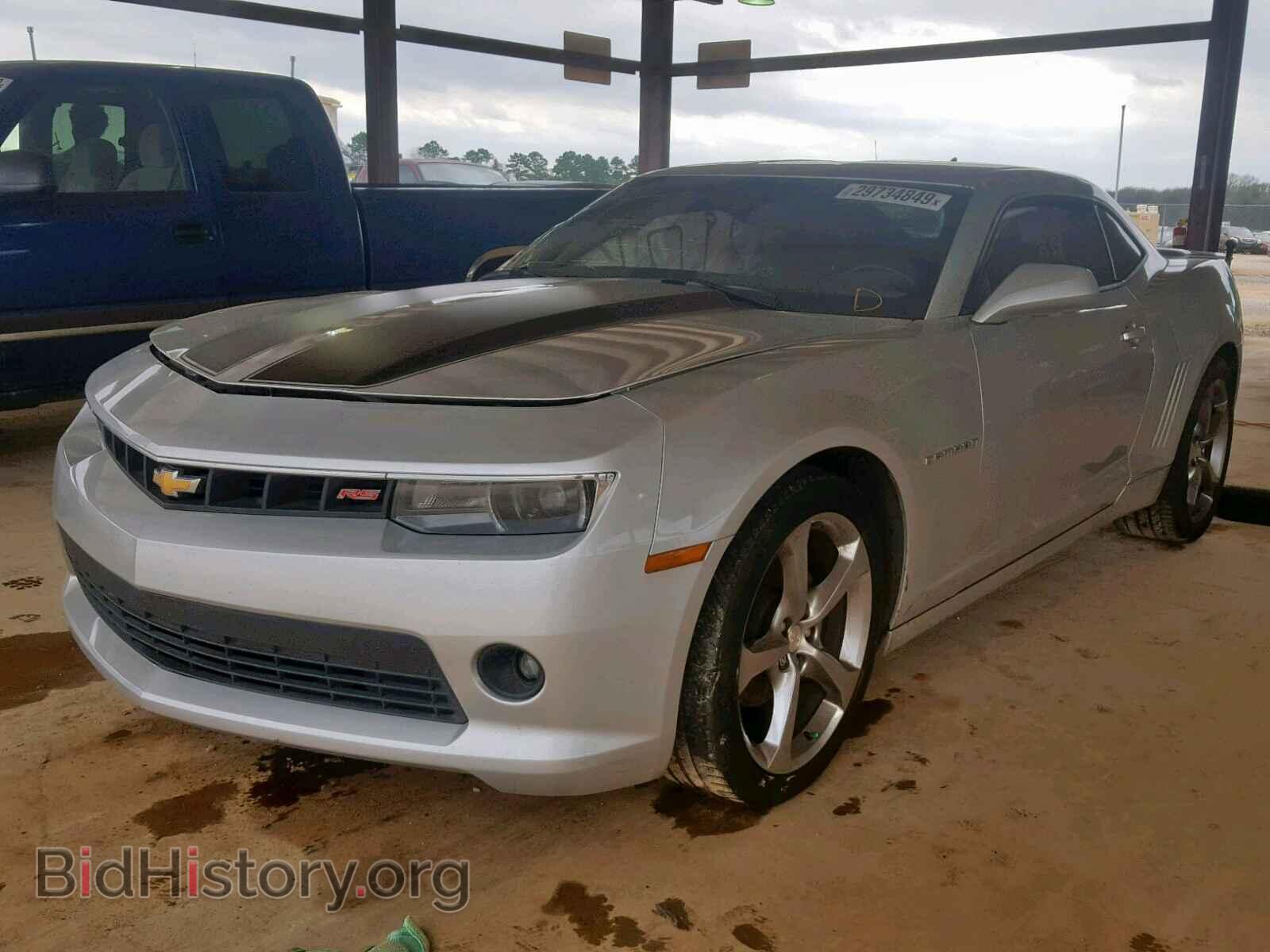 2014 CHEVROLET CAMARO - VIN: 2G1FB1E39E9155973 - Фото 2