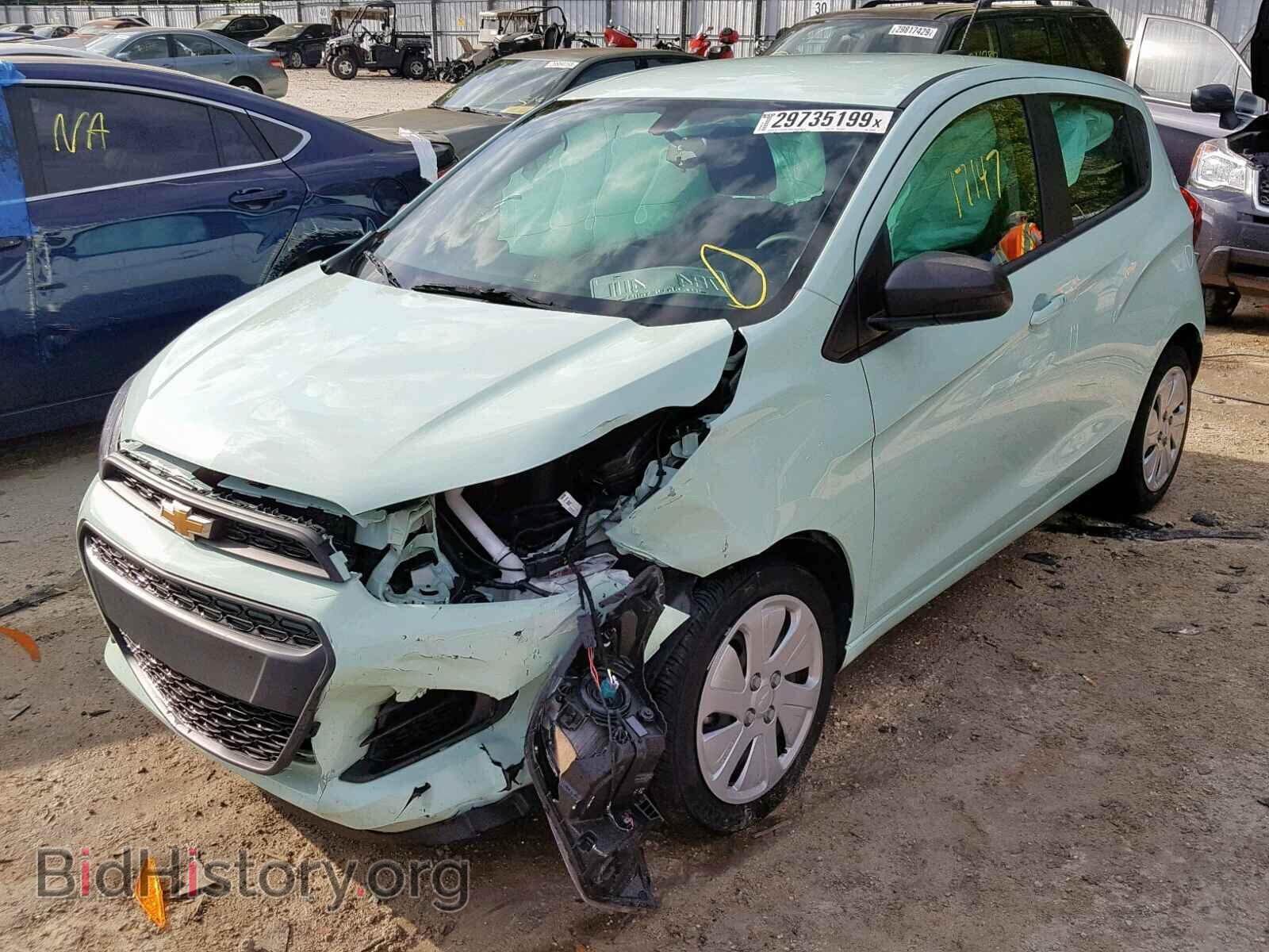 2017 CHEVROLET SPARK - VIN: KL8CB6SAXHC820461 - Фото 2