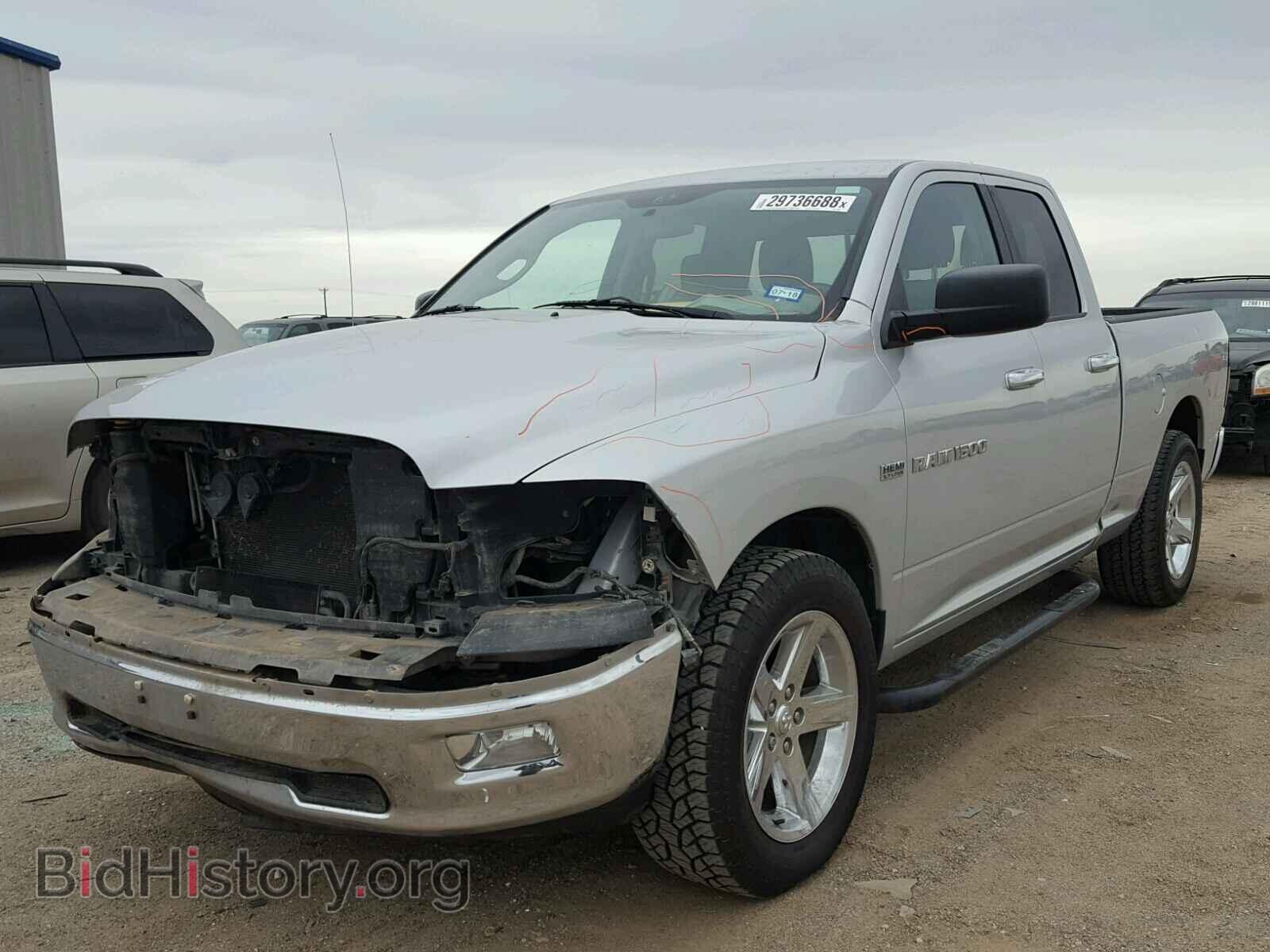 2012 DODGE RAM 1500 - VIN: 1C6RD7GT1CS308427 - Фото 2