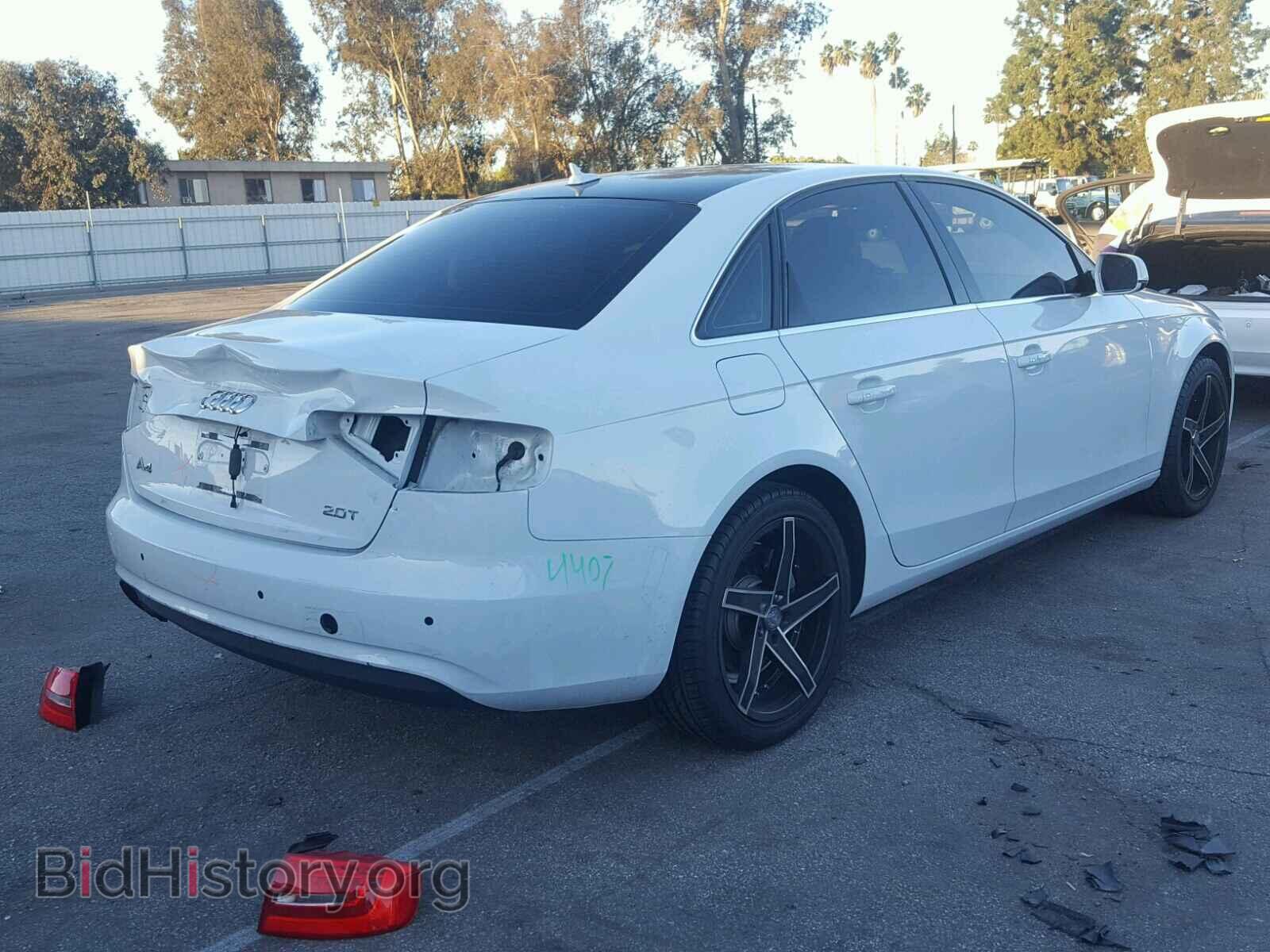 2013 AUDI A4 - VIN: WAUEFAFLXDA161173 - Фото 4