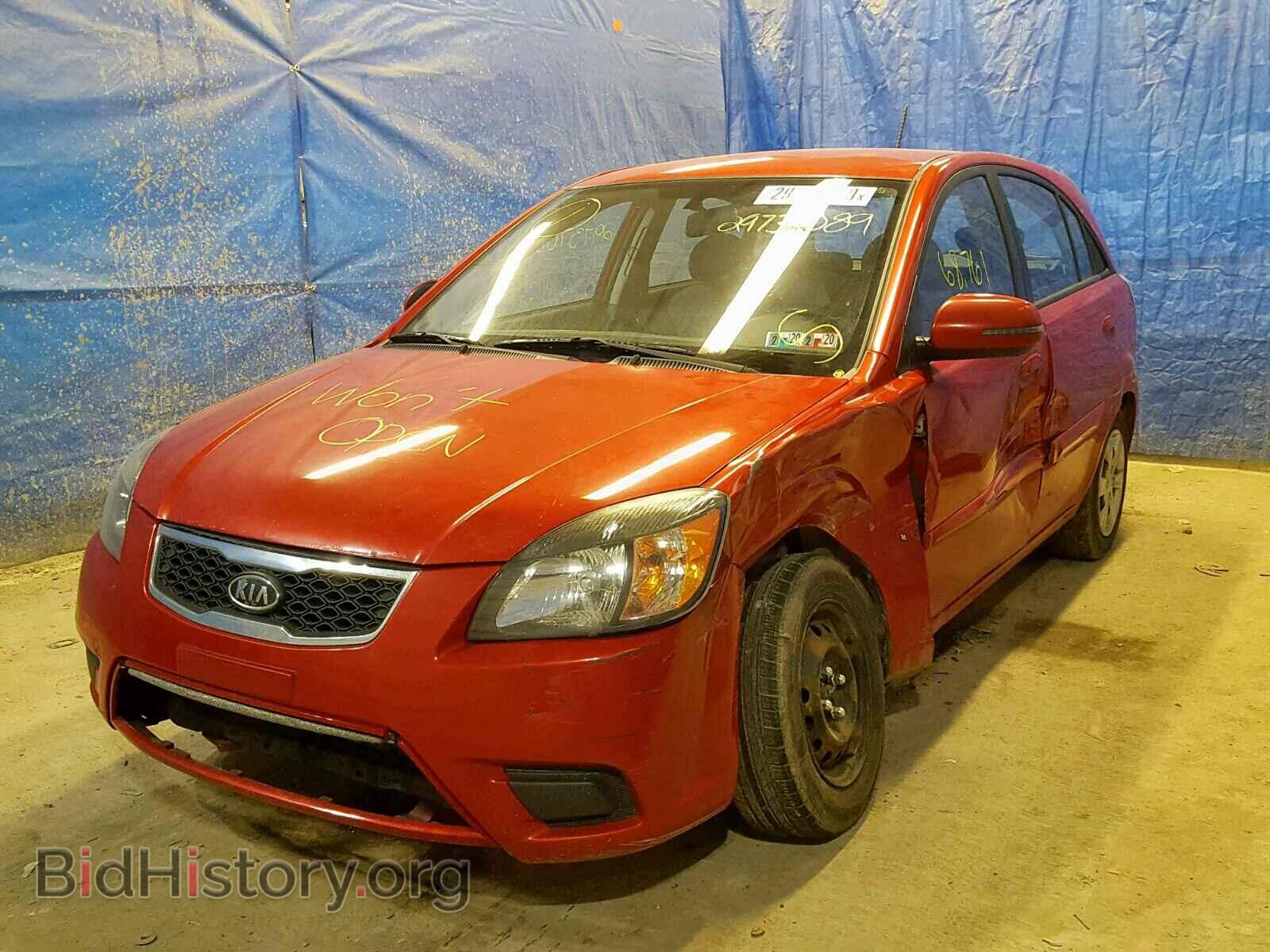 2011 KIA RIO BASE - VIN: KNADH5A39B6793120 - Фото 2