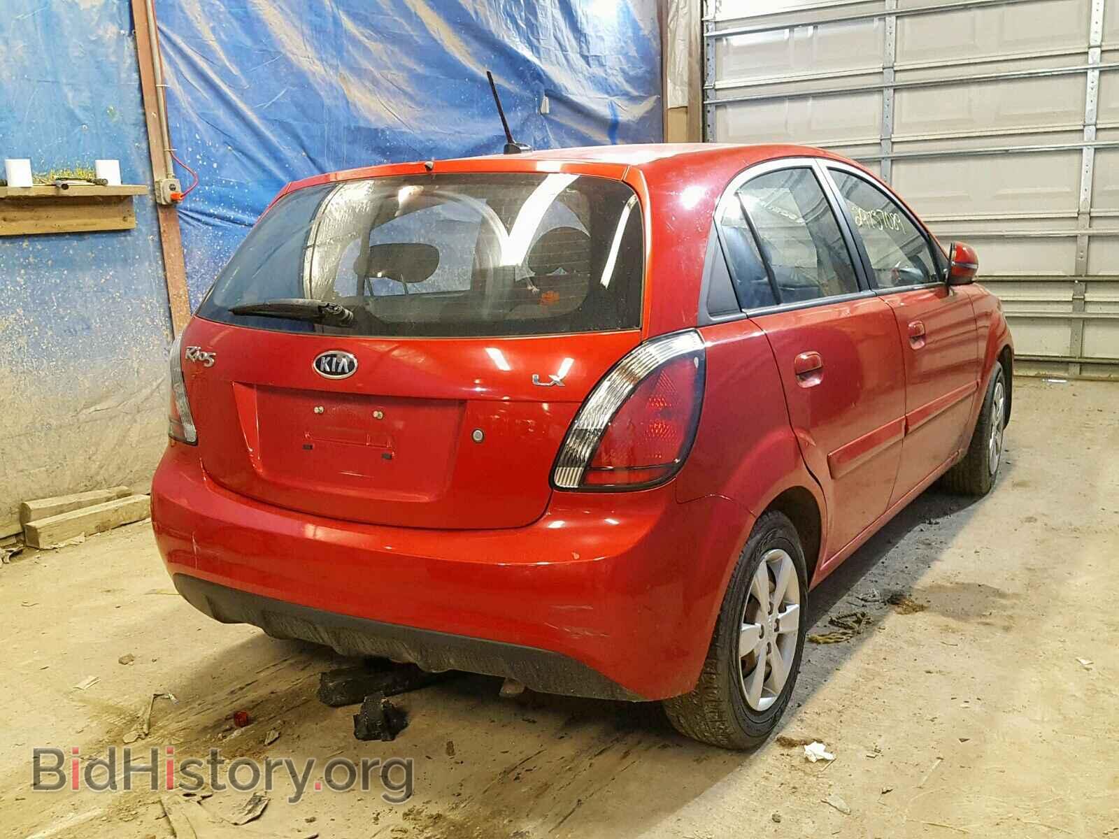2011 KIA RIO BASE - VIN: KNADH5A39B6793120 - Фото 4