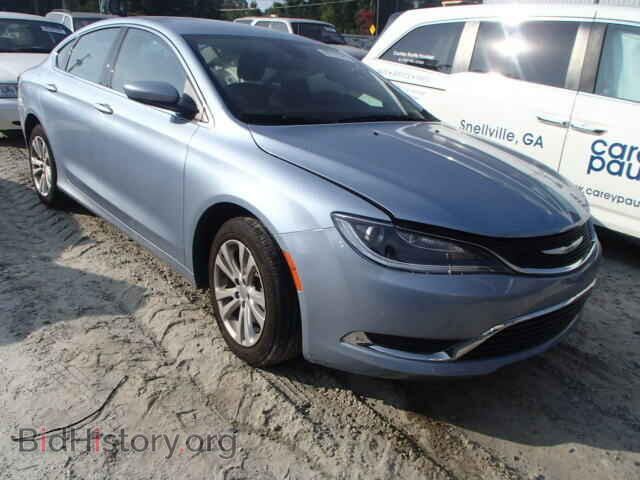 Фотография 1C3CCCAB5FN661707 - CHRYSLER 200 2015