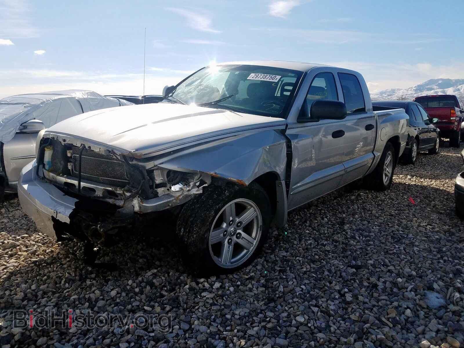 2007 DODGE DAKOTA - VIN: 1D7HE48P17S194927 - Фото 2
