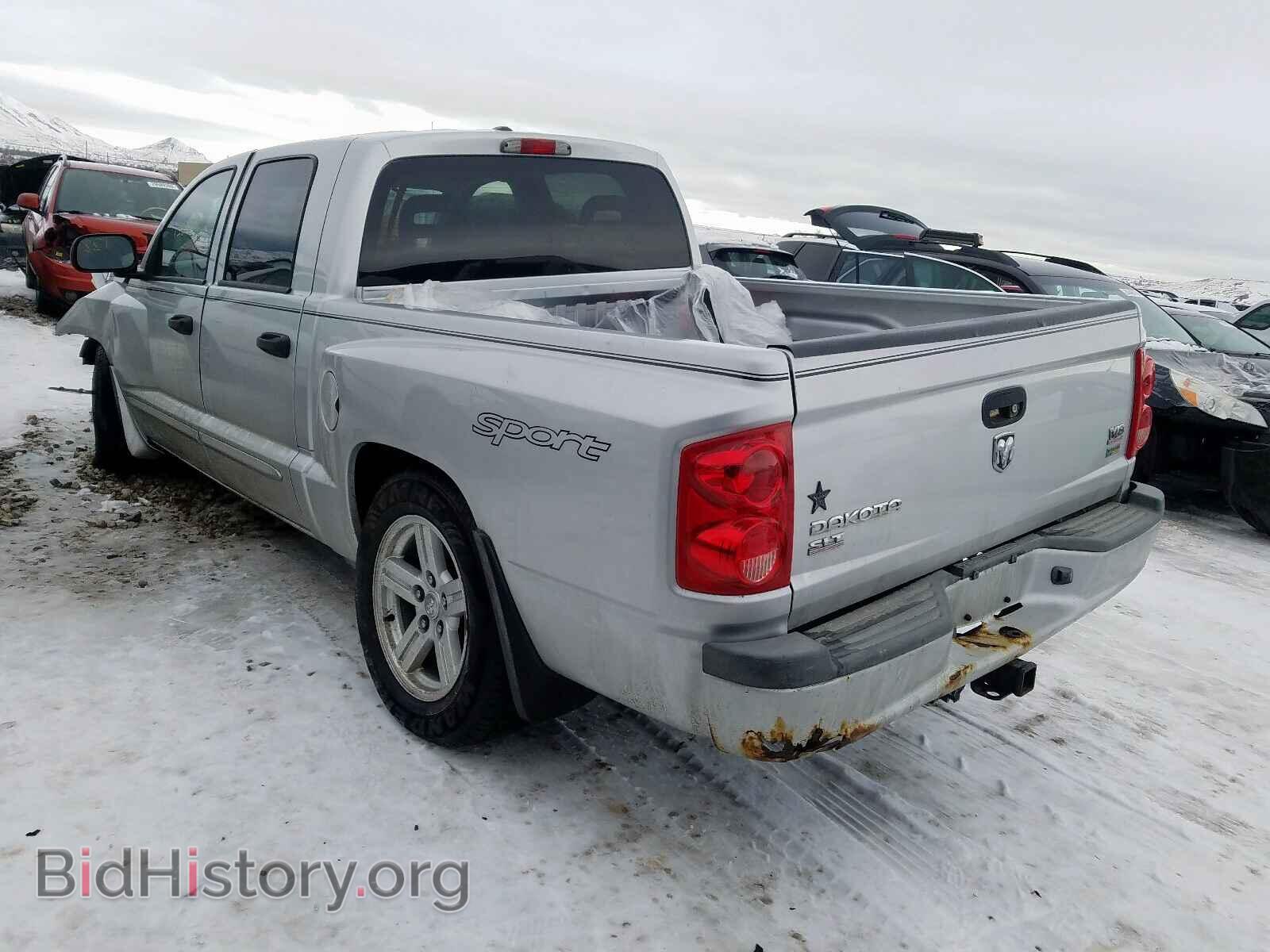 2007 DODGE DAKOTA - VIN: 1D7HE48P17S194927 - Фото 3