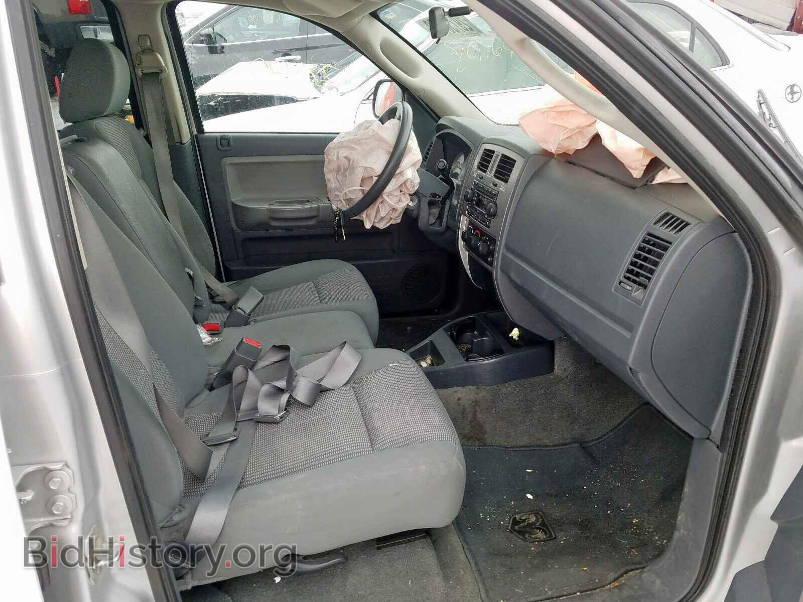 2007 DODGE DAKOTA - VIN: 1D7HE48P17S194927 - Фото 5
