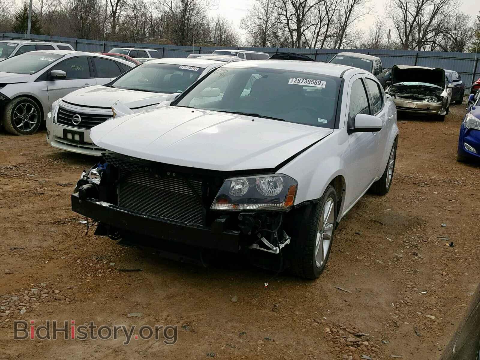 2013 DODGE AVENGER - VIN: 1C3CDZCB9DN567923 - Фото 2