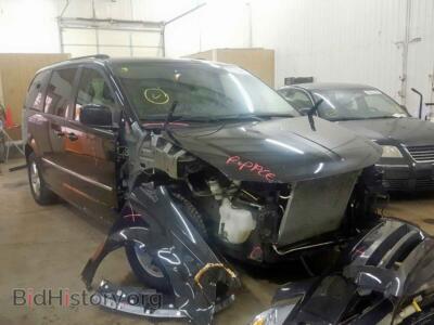 2010 Dodge CARAVAN Grand Cara, black — VIN 2D4RN5D11AR119792, Copart