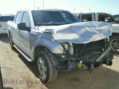 2015 Ford F150, silver — VIN 1FTEW1C83FKE70970, Copart