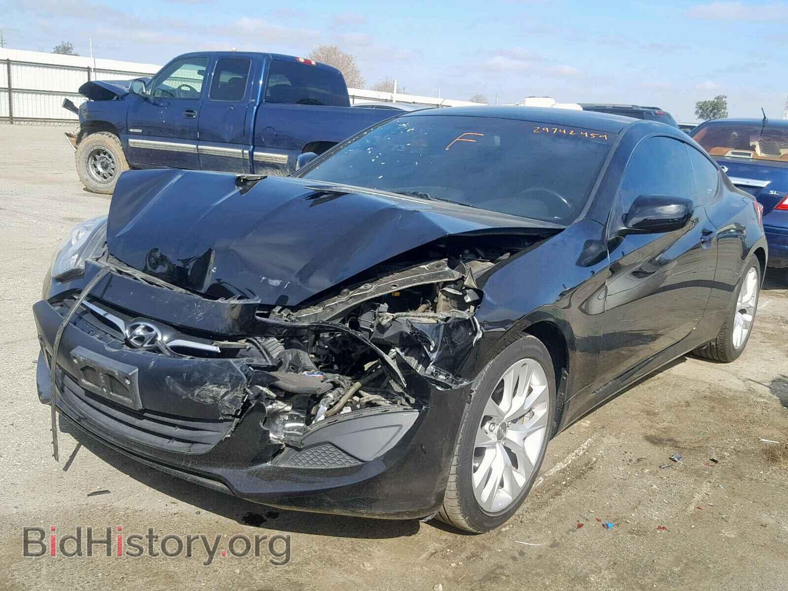 2013 HYUNDAI GENESIS - VIN: KMHHT6KDXDU086702 - Фото 2
