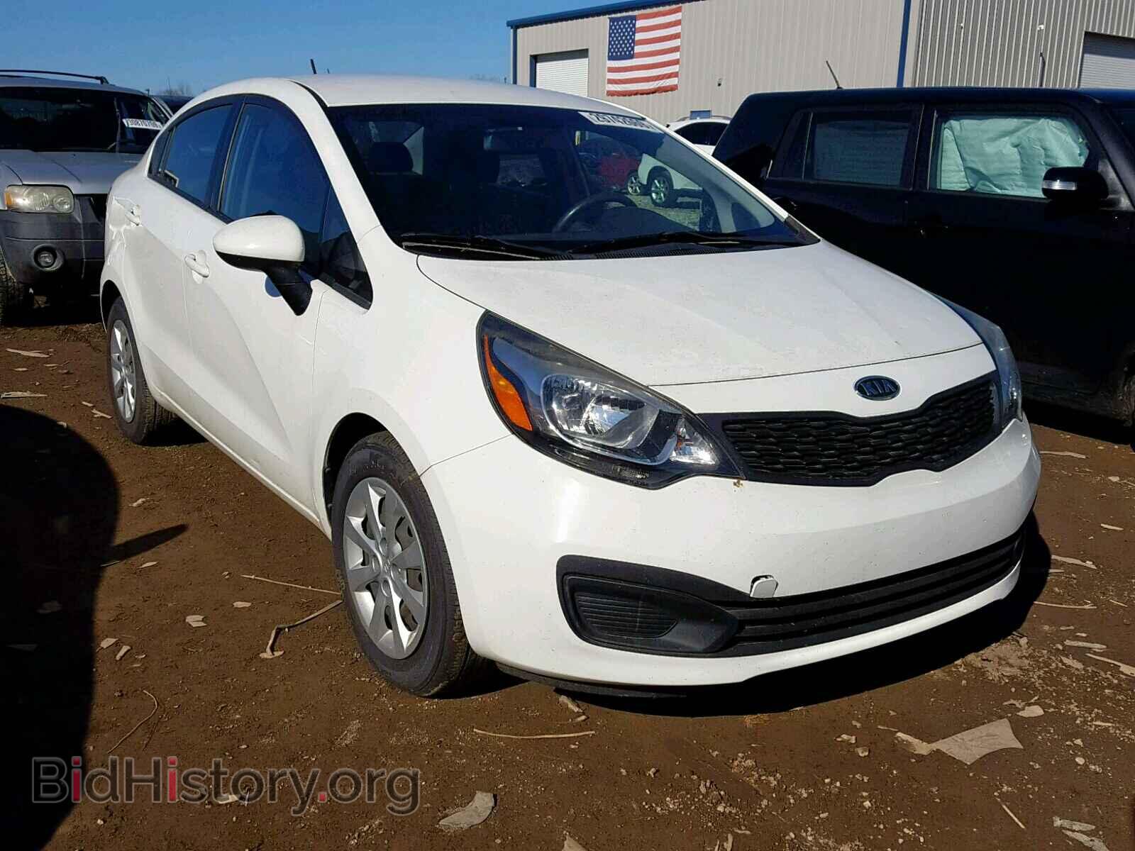 Фотография KNADM4A32C6076517 - KIA RIO 2012