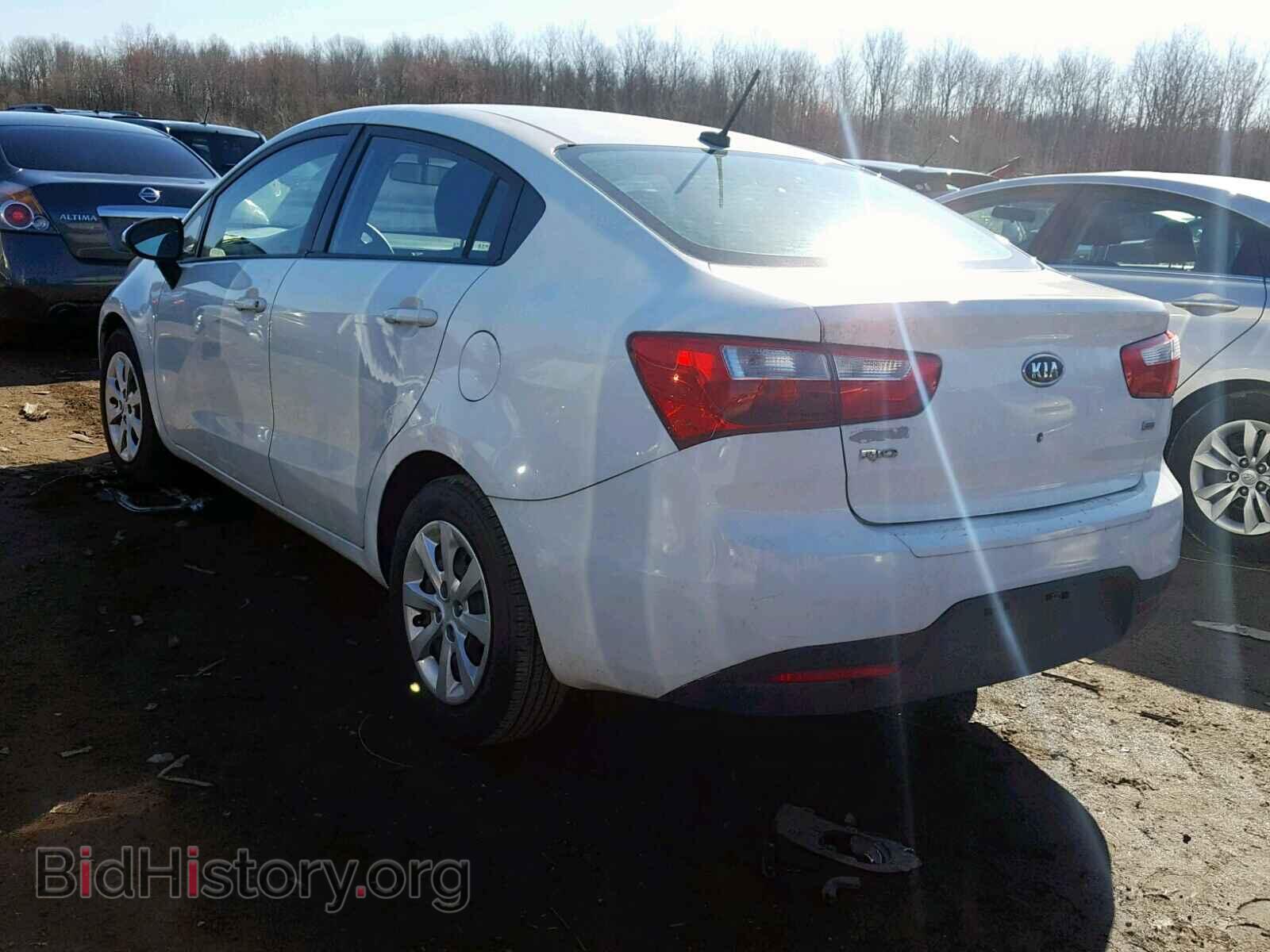 2012 KIA RIO - VIN: KNADM4A32C6076517 - Фото 3