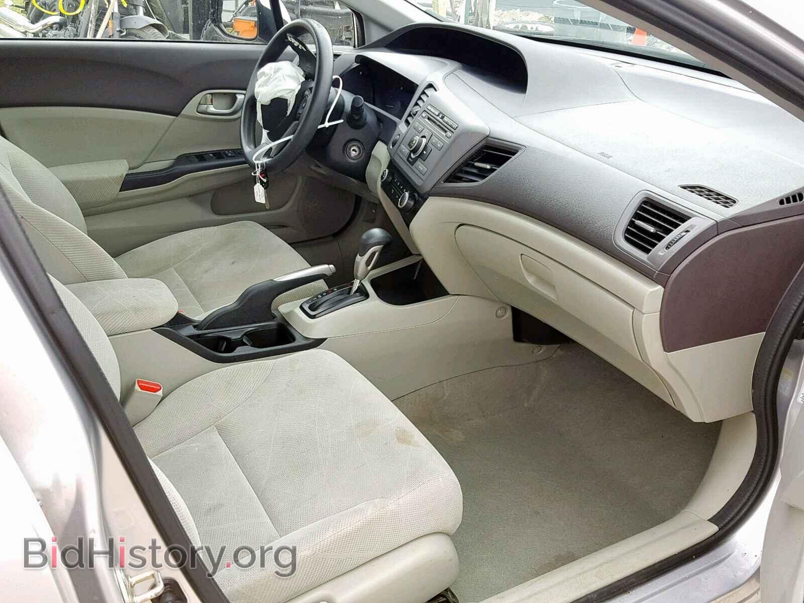 2012 HONDA CIVIC LX - VIN: 19XFB2F56CE067510 - Фото 5