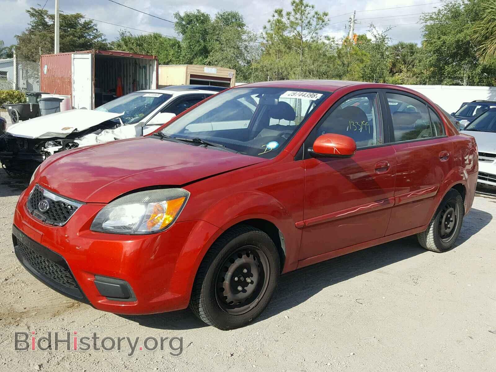 2011 KIA RIO BASE - VIN: KNADH4A30B6941536 - Фото 2