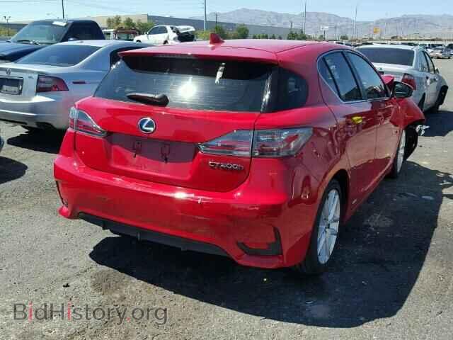 2014 LEXUS CT 200 - VIN: JTHKD5BH8E2181694 - Фото 4